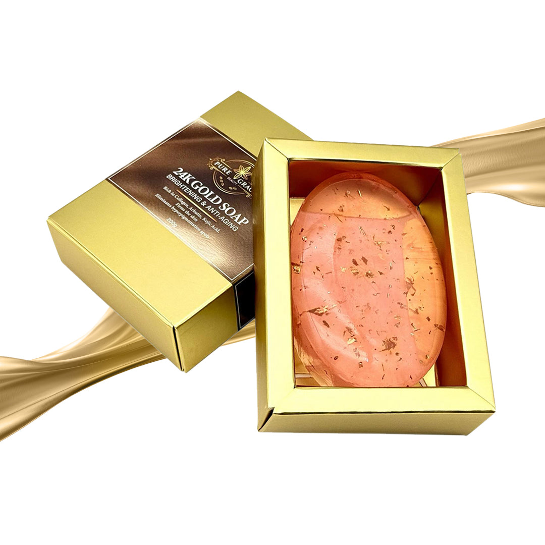 24K Gold Soap Brightening and Anti-Aging
