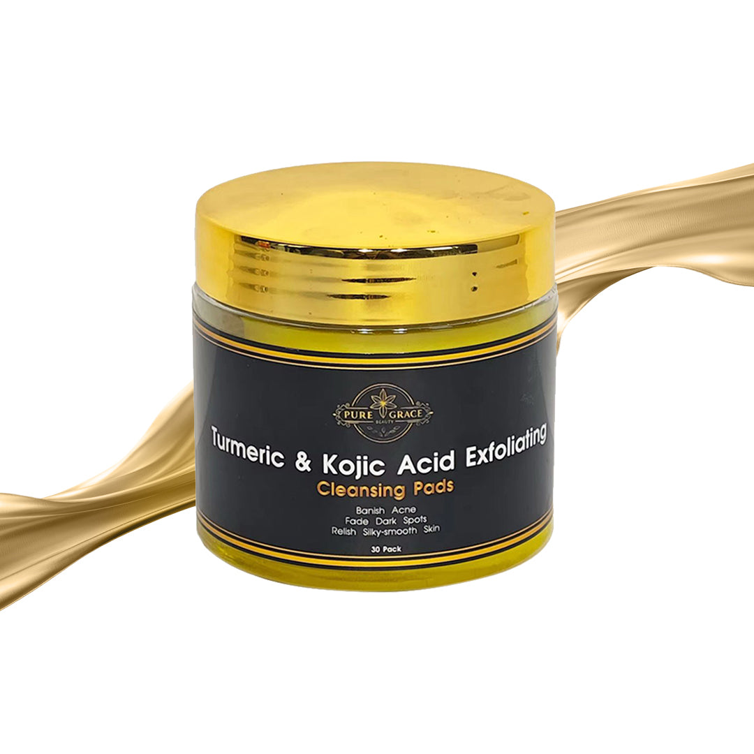Turmeric & Kojic Acid Exfoliating Cleansing Pads
