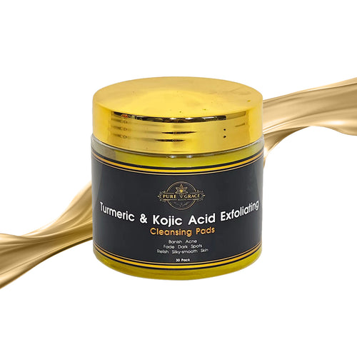 Turmeric & Kojic Acid Exfoliating Cleansing Pads